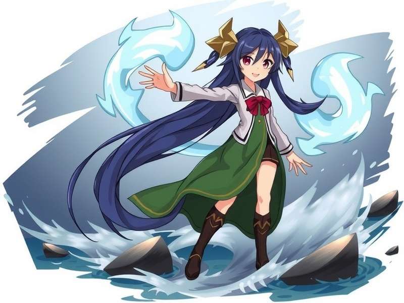 Mina - Typhoon Torrent Character